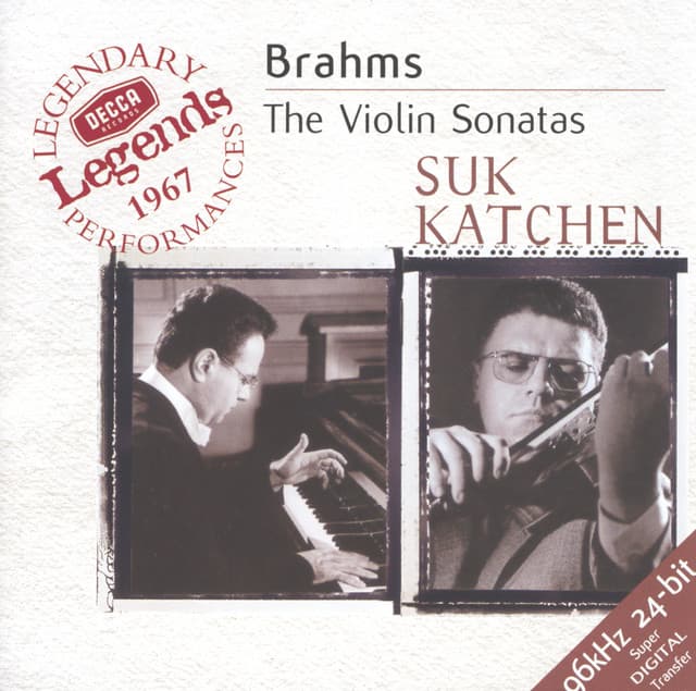 Brahms: The Violin Sonatas - Josef Suk
