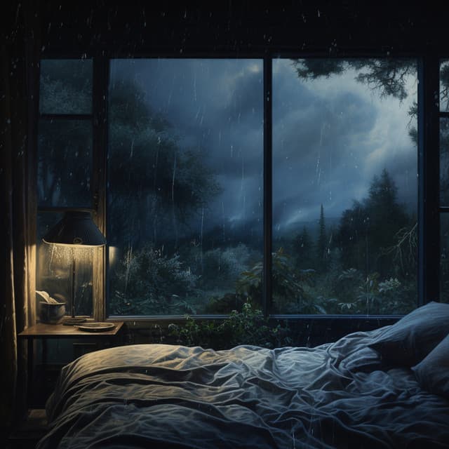 Binaural Rain Drizzle: Nature's Harmony - Binaural Beats Noise