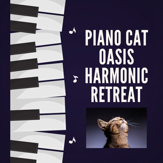 Piano Cat Oasis: Harmonic Retreat - Music for Cheer