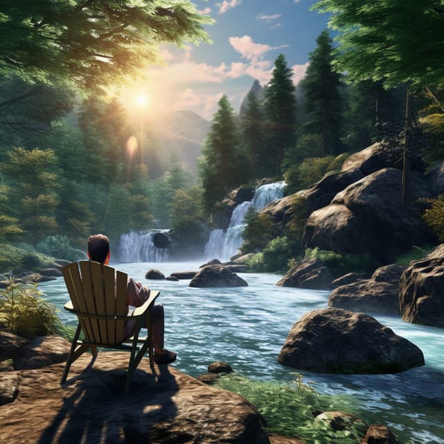 Waterfall Serenity: Relaxation Waterscapes - Waiting Rooms