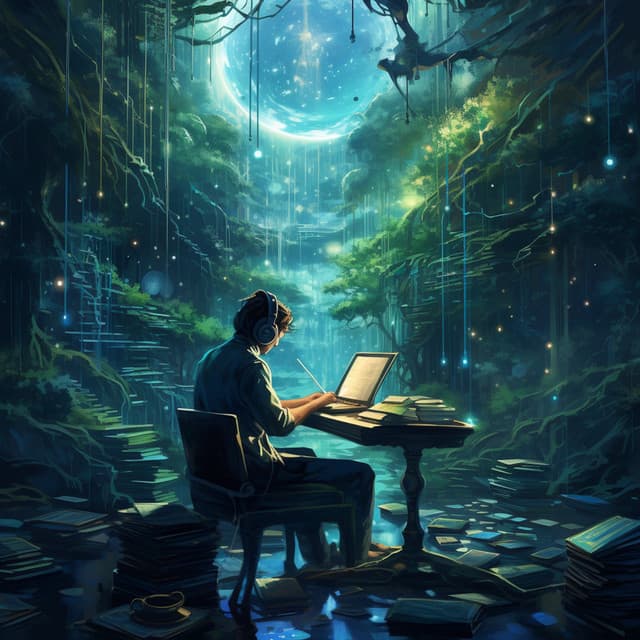 Study Harmony: Calm Streams and Musical Tunes - Cellulose Sunshine