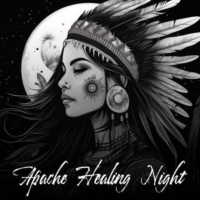 Apache Healing Night: Dark Native American Rituals & Healing Practices - Natural Healing Music Zone
