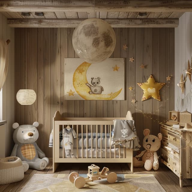 Canción De Cuna Relajante Para El Sueño Del Bebé: Armonías Nocturnas - Canciones para bebés durmiendo