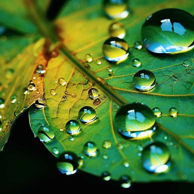 Liquid Harmony: Raindrop Symphony - I-Existence