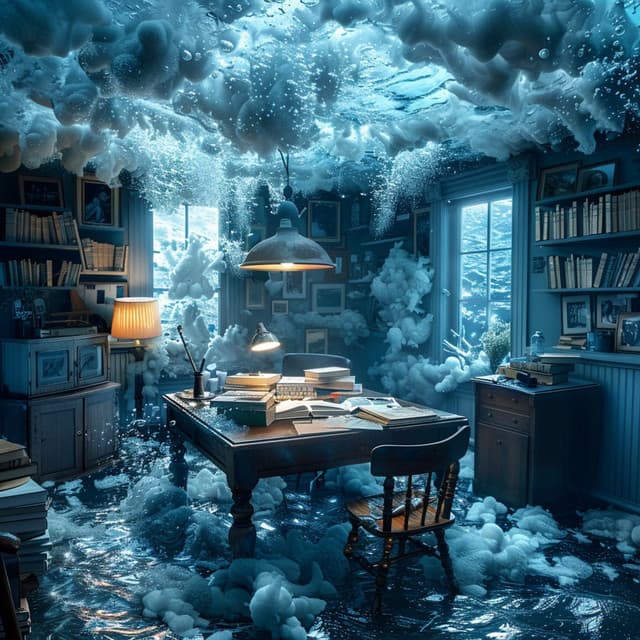 El Flujo Productivo Del Río: Melodías De Enfoque De La Jornada Laboral - Música Alegre para Cafeterías