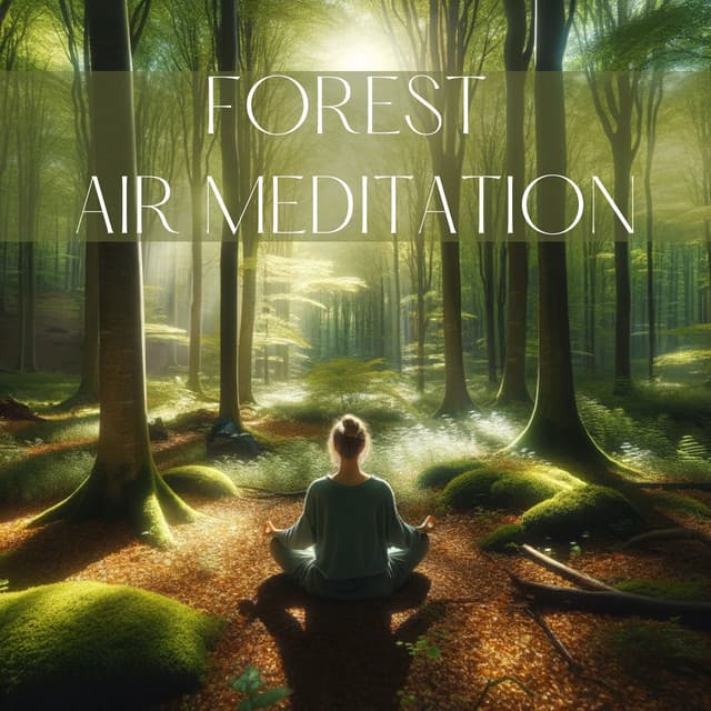 Forest Air Meditation: Let the Wind's Whispers Guide You to a Place of Inner Harmony and Peace - Calming Music Sanctuary