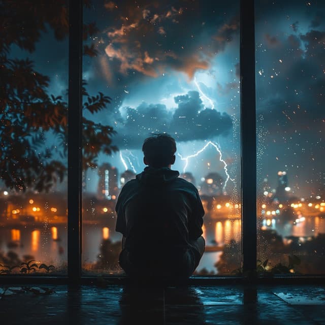 Relajación Bajo El Trueno: Paz Binaural - Relajante de buey de almizcle