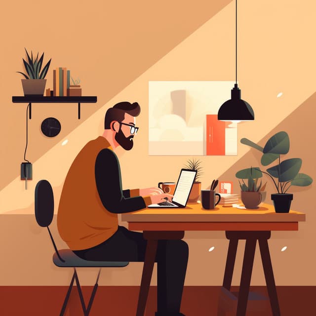 Ambiente De Trabajo De Lluvia: Duchas De Enfoque Refrescantes - Grabaciones del hombre de la montaña