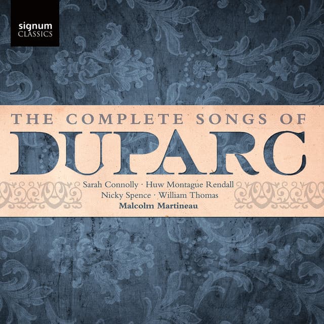 Complete Songs of Duparc - Henri Duparc