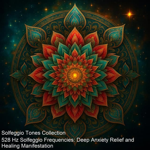 528 Hz Solfeggio Frequencies: Deep Anxiety Relief and Healing Manifestation - Solfeggio Tones Collection
