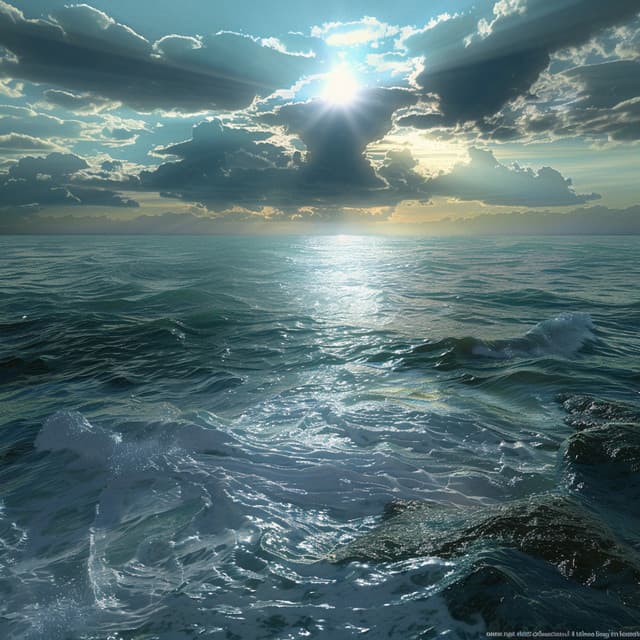 Gentle Ocean Chill: Soothing Sea Breezes - Reiki Healing Consort