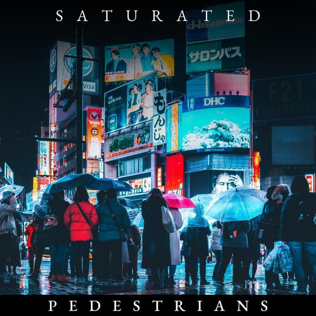Saturated Pedestrians - Gentle Rain Makers