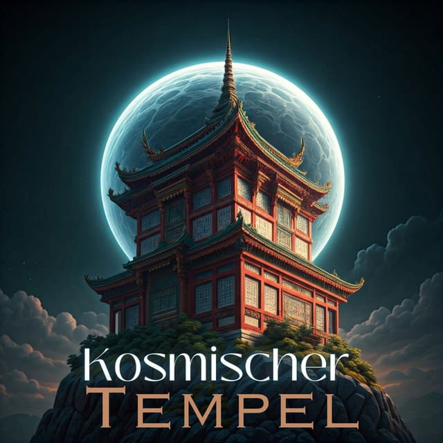 Kosmischer Tempel: Mystische Buddha-Kosmische Meditation für Energieausrichtung und Astrale Ruhe, Zen Kosmischer Fluss - Tiefenentspannung Akademie