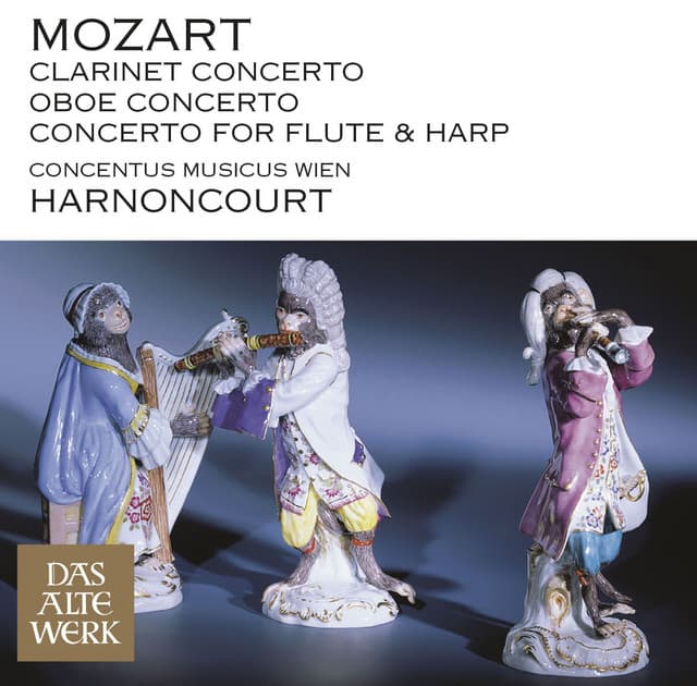 Mozart: Clarinet Concerto, Oboe Concerto & Concerto for Flute and Harp - Wolfgang Amadeus Mozart