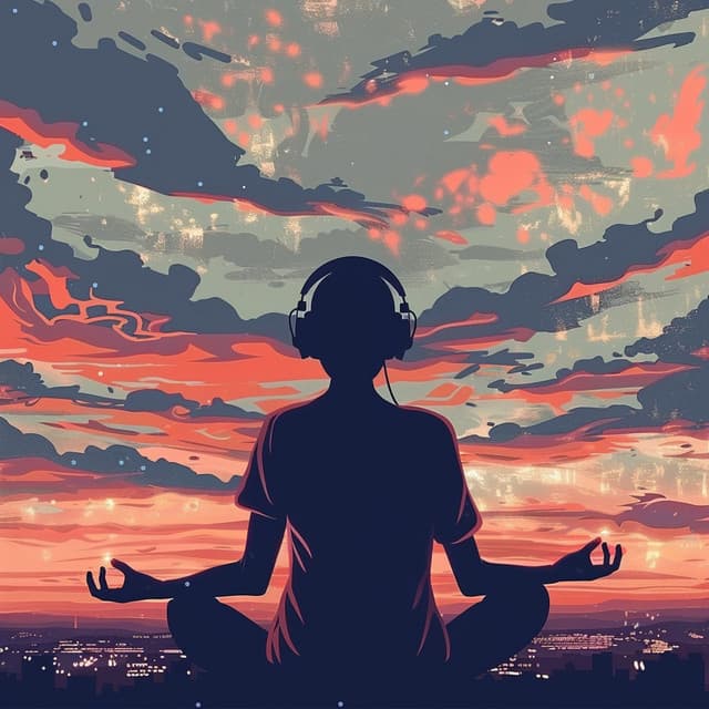 Lofi Meditation Harmony: Quiet Tones - Night Meditation Music
