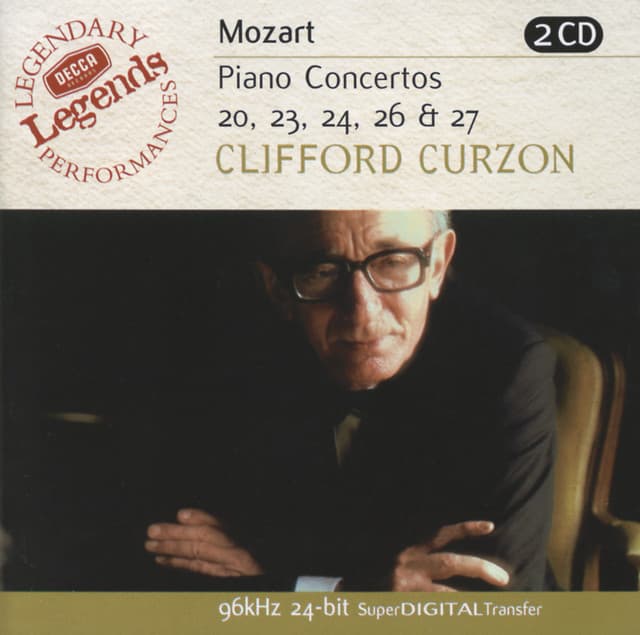 Mozart: Piano Concertos Nos.20,23,24,26 & 27 - Wolfgang Amadeus Mozart