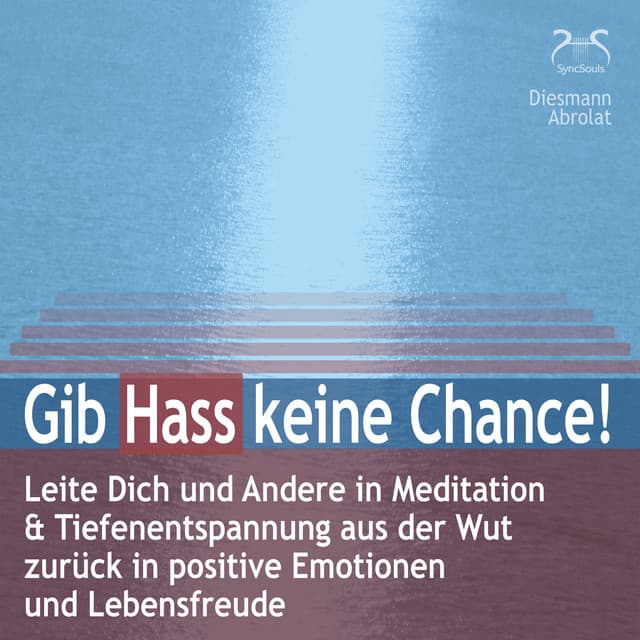 Gib Hass keine Chance - Leite Dich und Andere in Meditation & Tiefenentspannung aus der Wut zurück in positive Emotionen und Lebensfreude - Torsten Abrolat