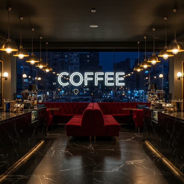 Sunset Jazz and Cappuccino Moments - Mediterranean Café Society