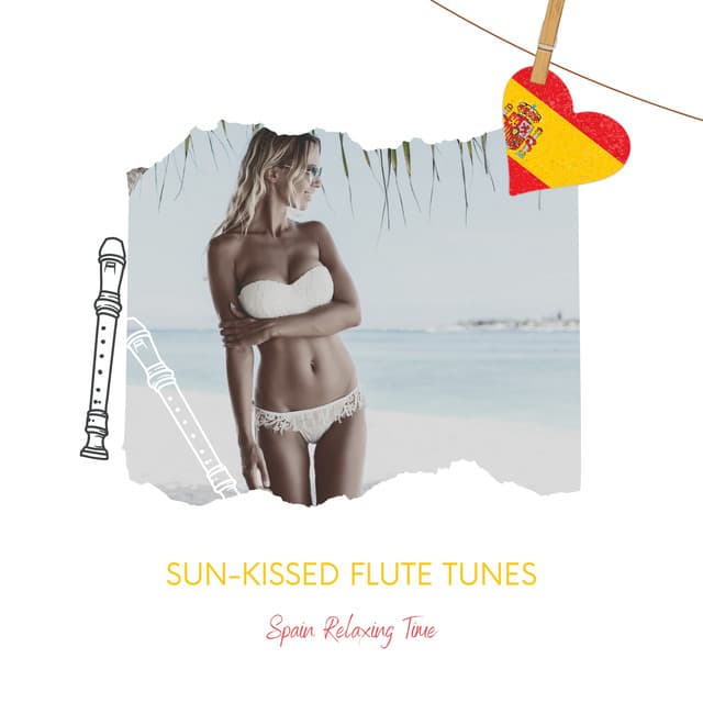 Sun-Kissed Flute Tunes: Colorful Summer Travel Elixir - Spain Relaxing Time