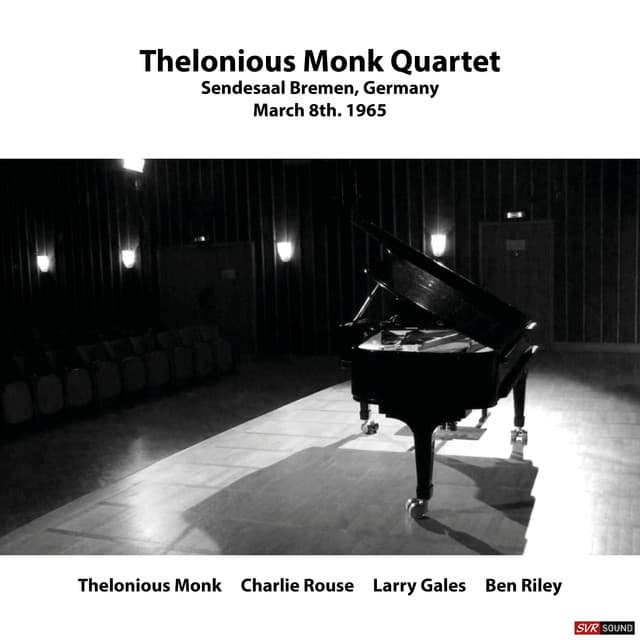 Sendesall Bremen, Germany March 8th. 1965 - Thelonious Monk Quartet