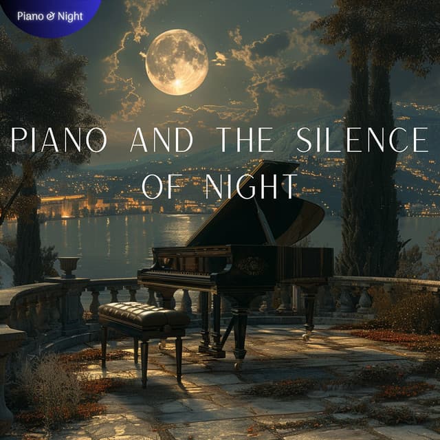 Piano and the Silence of Night: Echoes of Peace - Piano & Night