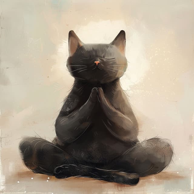 Un Refugio Felino Zen: Ritmos Meditativos Para Gatos Centrados - Gato Música Relajación