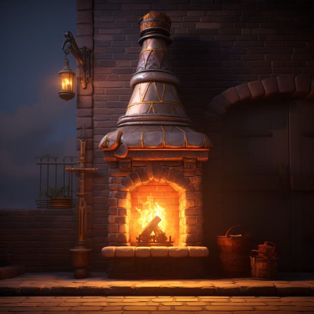 Ember's Glow: Calming Fire Melodies - Nature Of Sweden