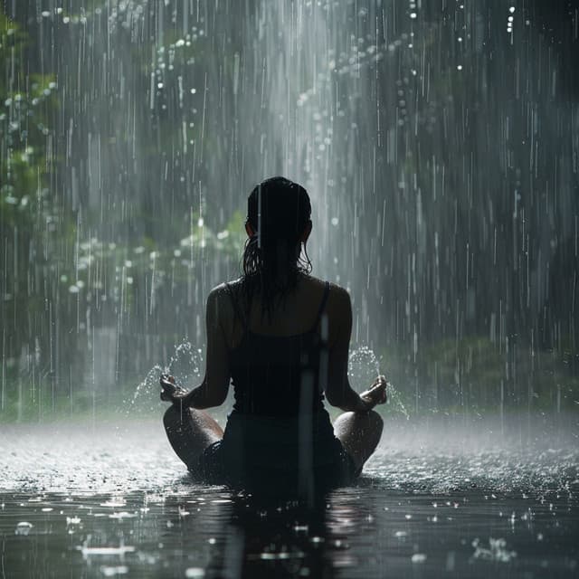 Binaural Rain Calm: Meditation Sounds - Meditation Music Playlist