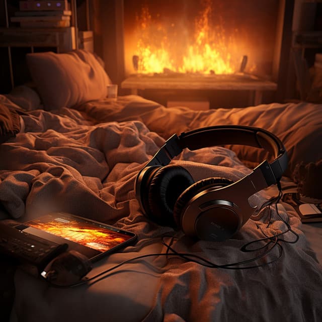 Fire Slumber: Soothing Sleep Symphony - Bathtime Music