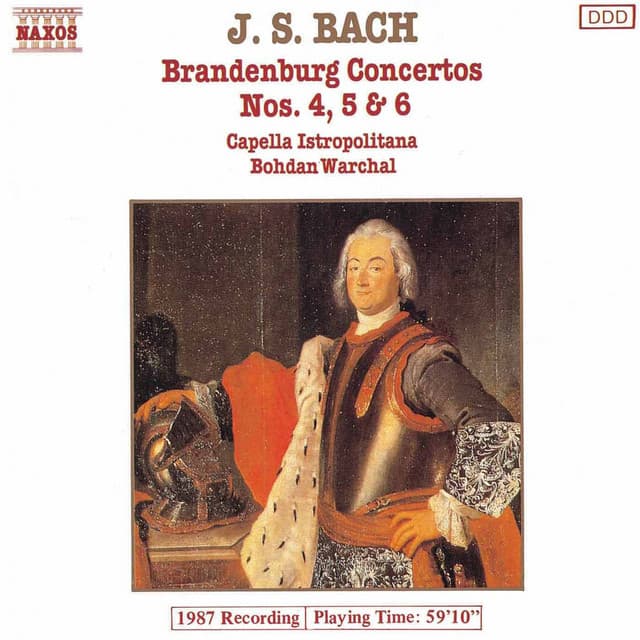 Bach: Brandenburg Concertos Nos. 4-6 - Johann Sebastian Bach