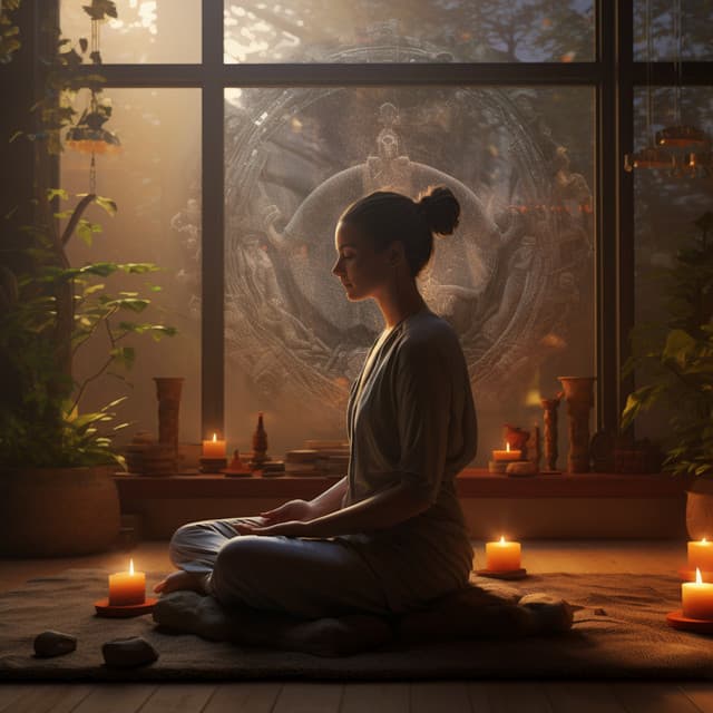 Meditation by the Firelight: Unwind and Release Stress with Soothing Flames - Meditation Dream