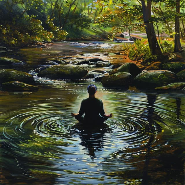 Reflective Water: Meditation Music Depths - Dr. Karma & Meditation