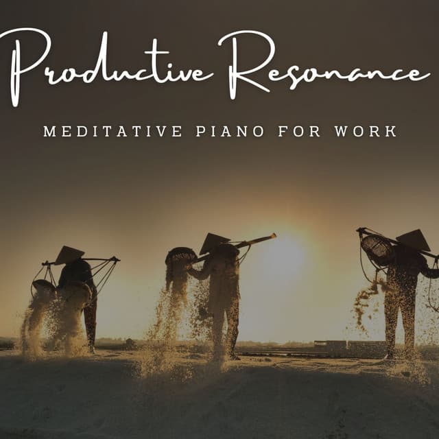 Productive Resonance: Meditative Piano for Work - Coffee Shop Jazz Piano Chilling