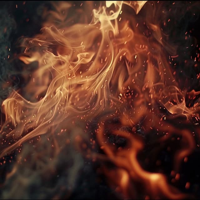 Restful Fire Chill: Nighttime Soothing Flames - JOMALU