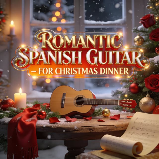 Romantic Spanish Guitar For Christmas Dinner - Acoustic Strings