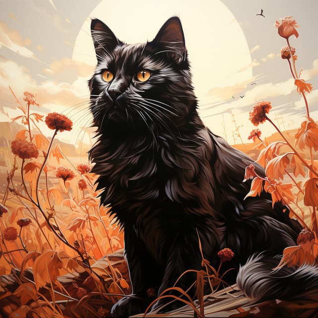 Sueño Sereno Del Felino: Meditaciones Para Un Sueño Tranquilo - Cala tranquila