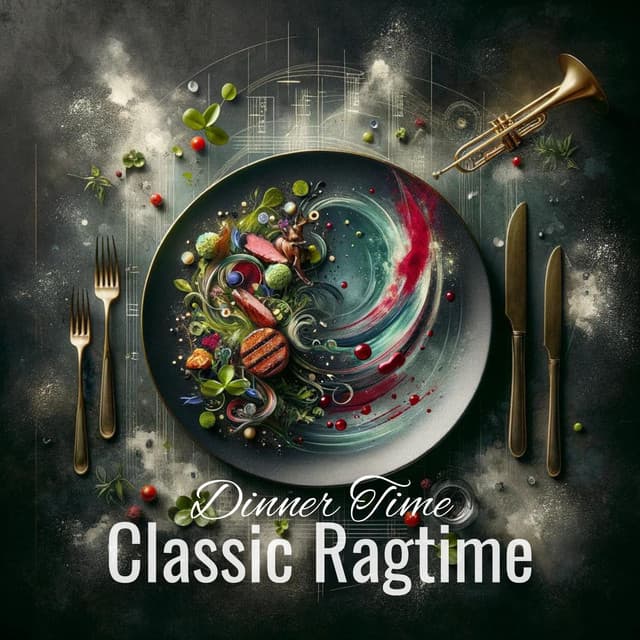 Dinner Time: Experience Gourmet Cuisine Paired with Classic Ragtime - Restaurant Jazz Music Collection