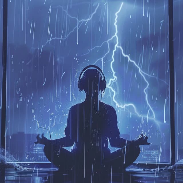 Meditation in Thunder: Binaural Solitude - Mindfulness Mediation World