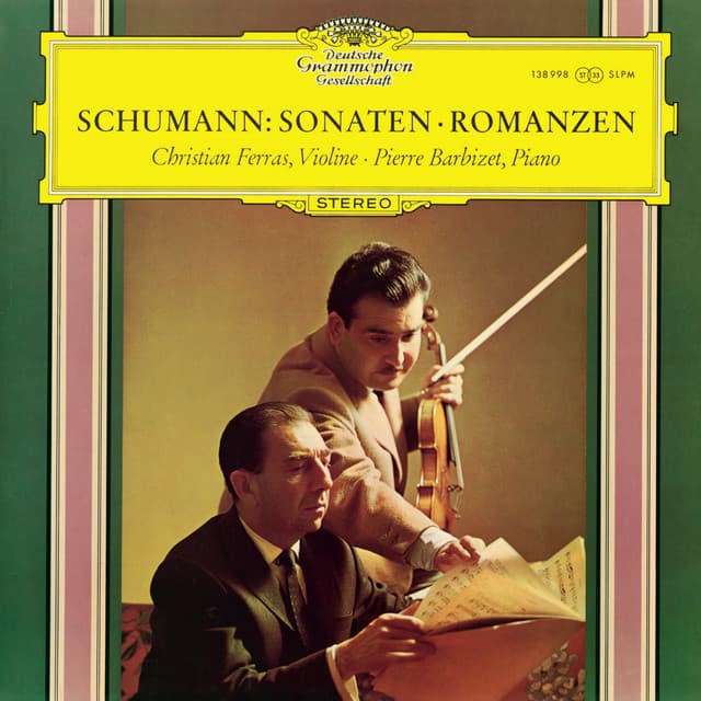 Schumann: Violin Sonatas; Three Romances - Robert Schumann