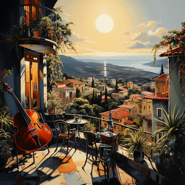 Vistas Deslumbrantes Desde La Azotea: Música Jazz En El Horizonte - Jazz Ambiente