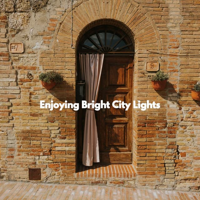 Enjoying Bright City Lights - 1940s Coffee Jazz