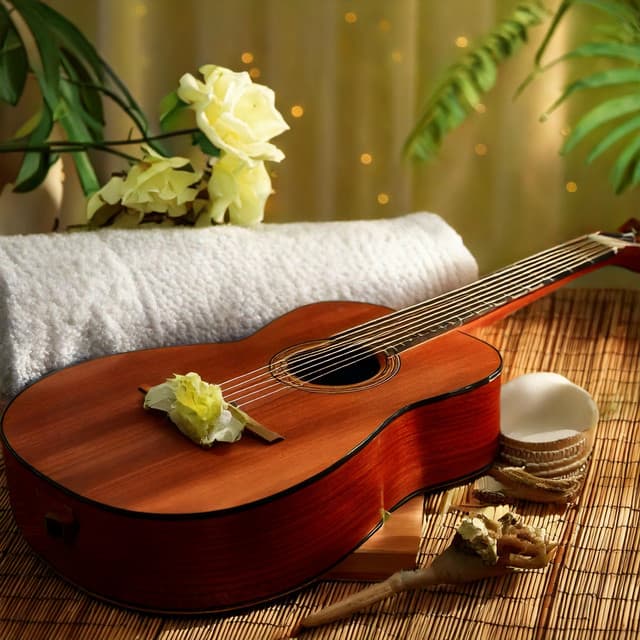 Spa Guitar Music: Serene Harmonic Flow - Latin Hits on Guitar