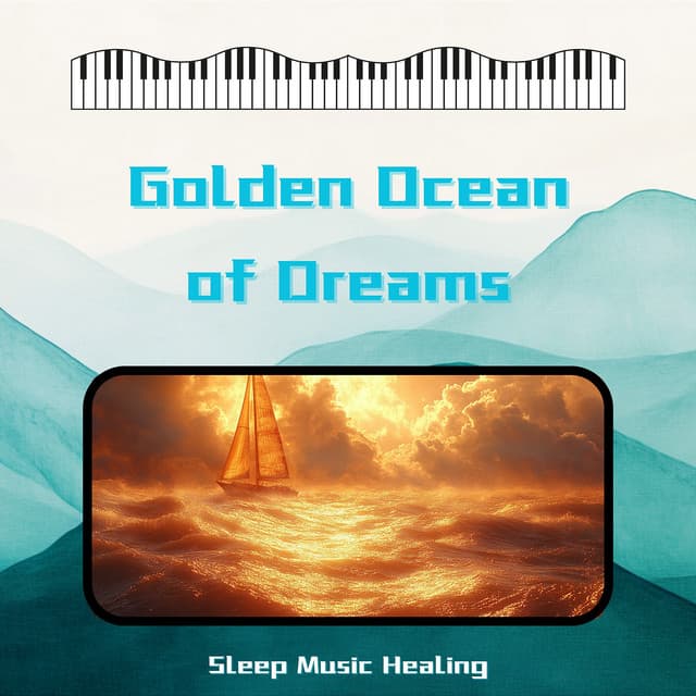 Golden Ocean of Dreams - Sleep Music Healing
