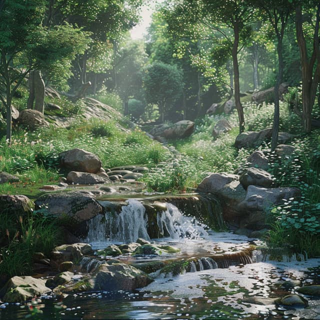 Tranquil River Sounds for Dog Relaxation - Barky