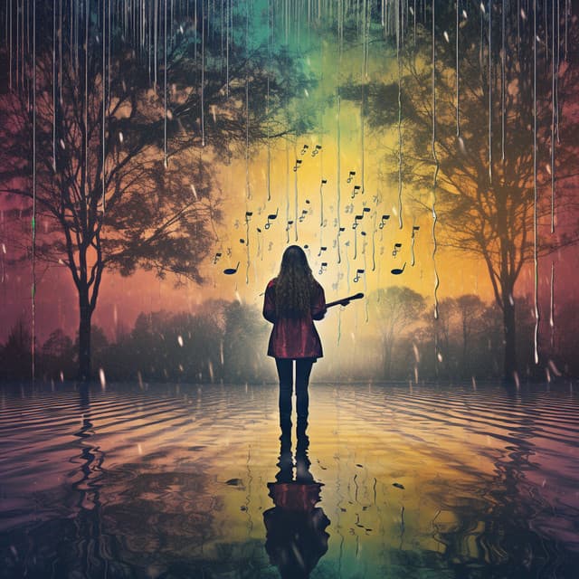 Rainy Meditation Retreat: Serene Rain Showers Hymn - Nature Ambience