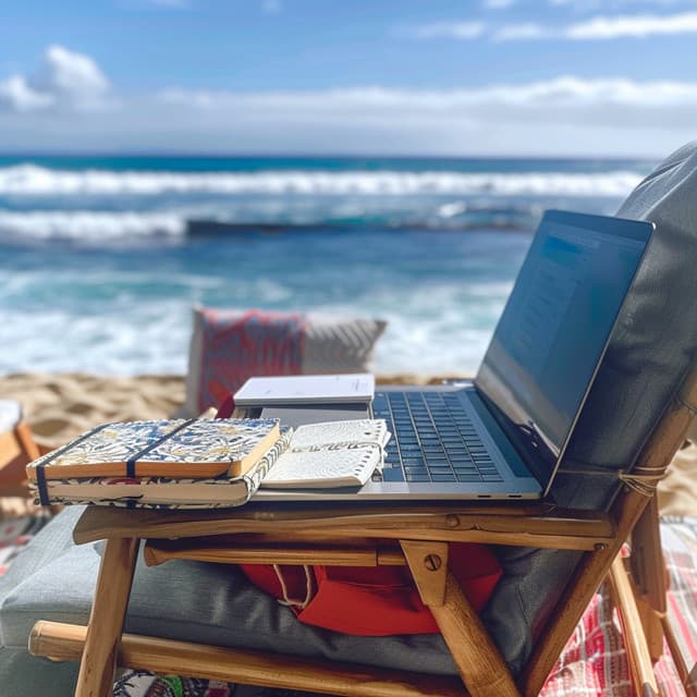 Estudiando Con Olas Del Océano: Sonidos Tranquilos - Biblioteca de sonidos de la naturaleza