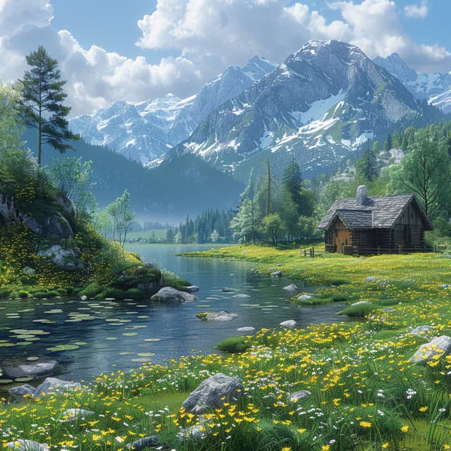 Retiro De Enfoque: Paisaje Sonoro De Meditación Para El Rendimiento Cognitivo - Música Relajante Para Leer