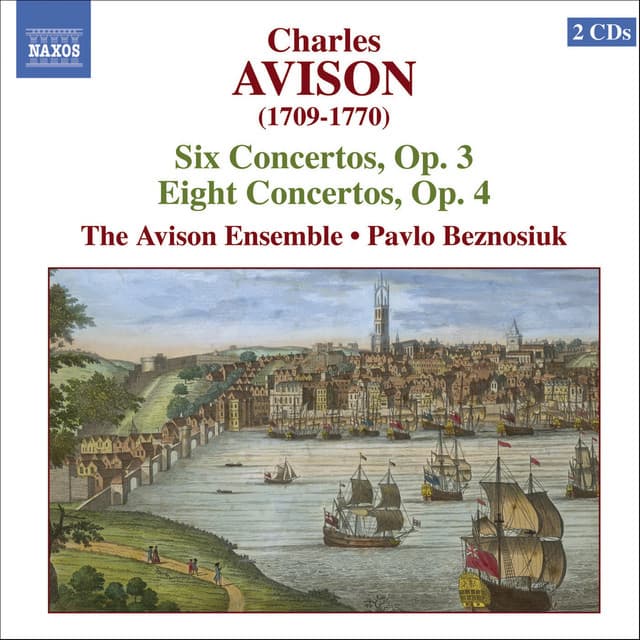 Avison: 6 Violin Concertos, Op. 3 / 8 Violin Concertos, Op. 4 - Charles Avison