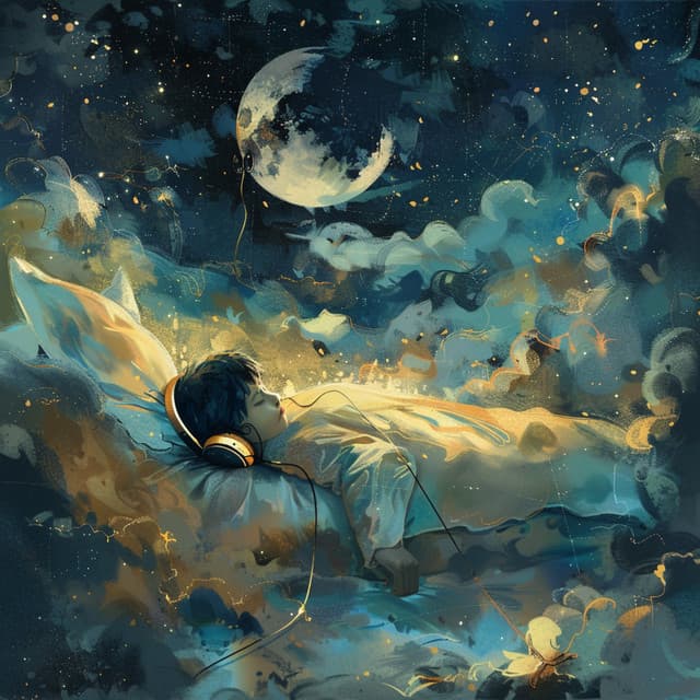 Binaural Dreamscape: Sleep's Melodic Journey - Easy Sleep Music