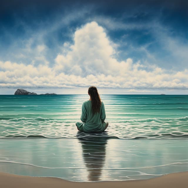 Olas De Yoga Binaurales: Serenidad Oceánica - Energía orbital de 432 Hz